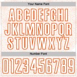 Uniform Sports Sublimation Custom Jersey Shape Orange Geometric White Soccer Uniform Sports Sublimation Custom Jersey Shape Orange Geometric White Soccer